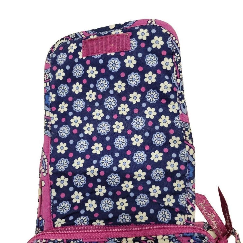 Vera Bradley Boysenberry~Purple Paisley~Mini Hipster Crossbody - Picture 6 of 8